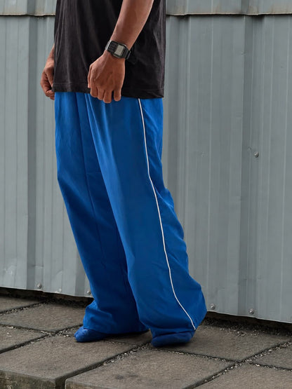 Retro striped track pants